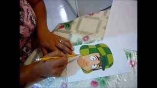 Como sacar moldes para hacer figuras de fomi o fieltro