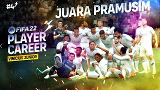 FIFA 22 Vinicius Jr Player Career Mode | Final Pra Musim [Ep 4]