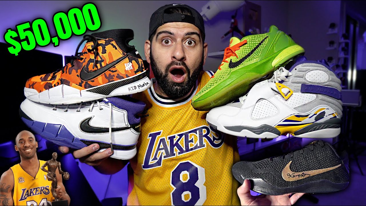 MY INSANE KOBE SNEAKER COLLECTION!! *BEST ON YOUTUBE* - YouTube