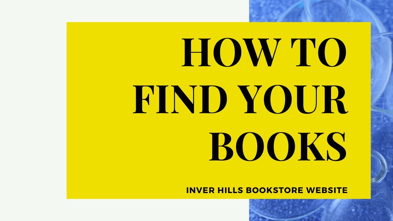 How to Find Your Books YouTube