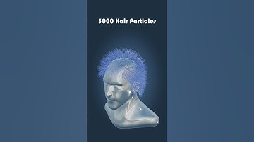 Hair Particle Guide For Begineers - #blender #simulation #hairsimulation #blendertutorial #visuals