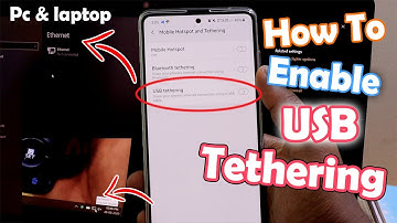 YOU Can Share Internet From Samsung Phone to PC in SECONDS! (USB Tethering)
