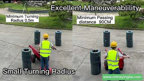 ED300 Electric Dumper - Max load 300kgs - Lithium ion battery