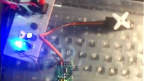 Pololu Maestro 6 ch controller and 1711MG SERVO