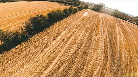 test flight windy day FPV Drone + ZOHD Drift