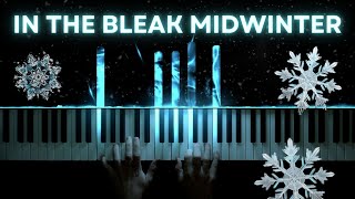 In the Bleak Midwinter – Piano Arrangement