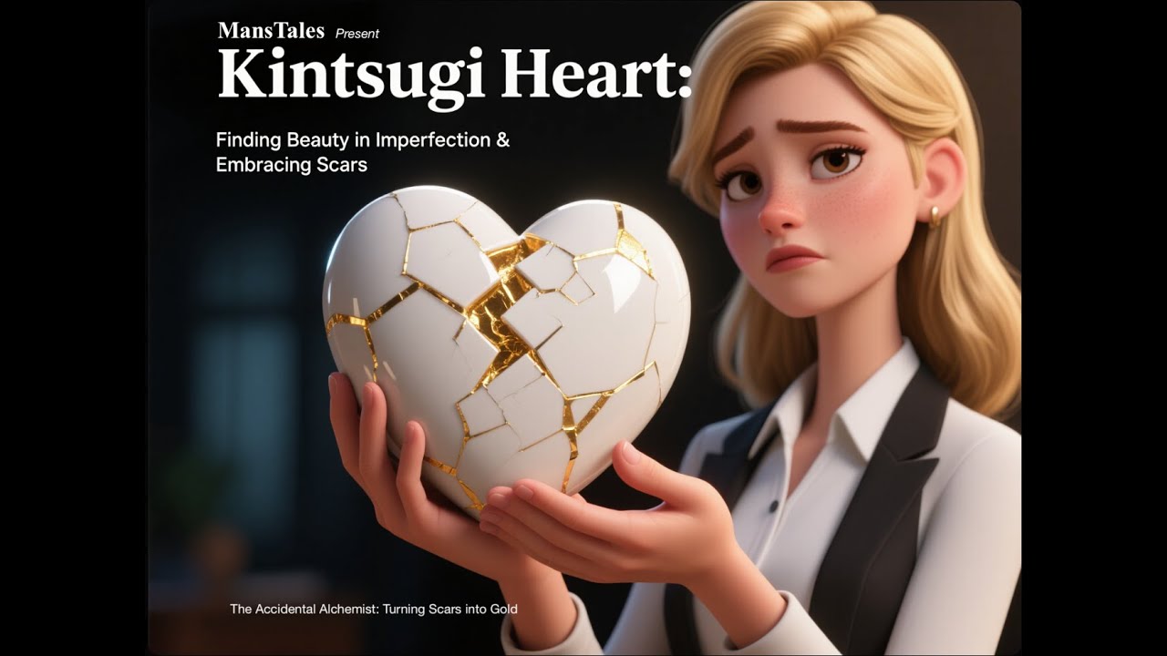 Kintsugi Heart: Finding Beauty in Imperfection & Embracing Scars