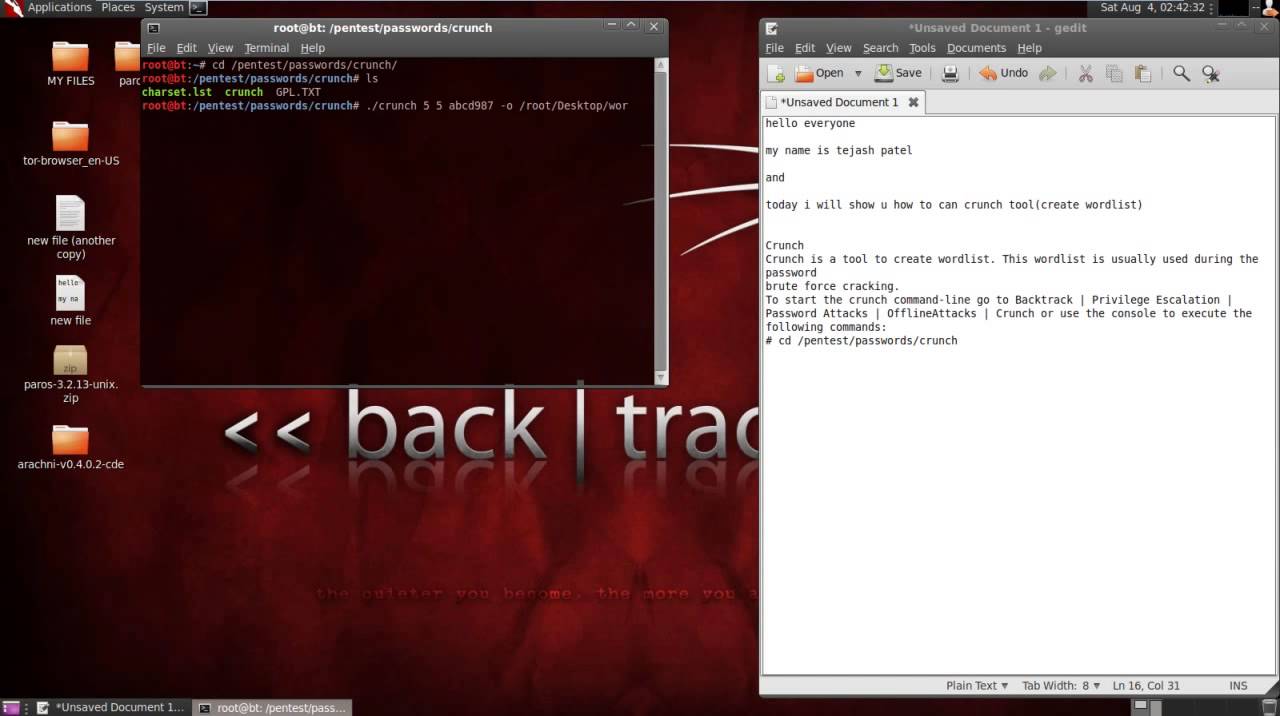 How Can U Create Wordlist In Backtrack 5 R3 YouTube how-can-u-create-wordlist-in-backtrack-5-r3-youtube