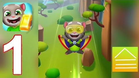 Talking Tom Gold Run - Gameplay Walkthrough Part 1 - Tutorial (iOS, Android)