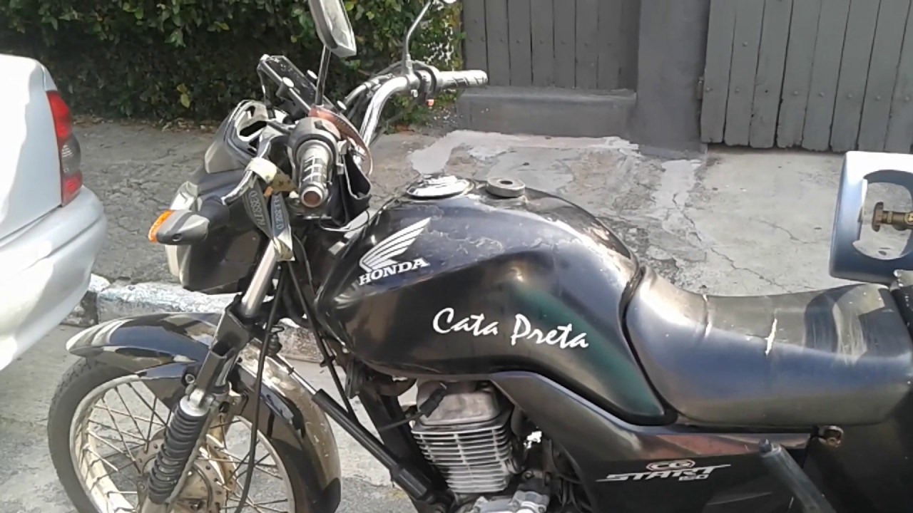 Honda Start 150 - Modificada com Cardan - YouTube
