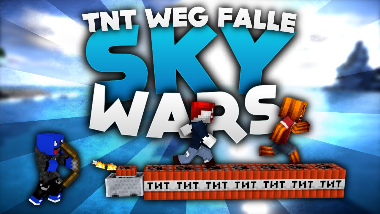 TnT Weg FALLE! - Minecraft Sky Wars! | DieBuddiesZocken