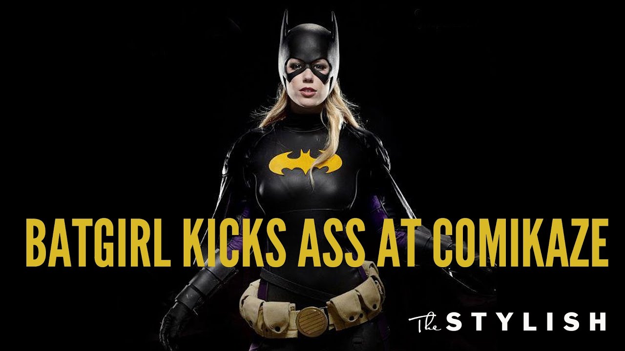 BATGIRL KICKS ASS AT COMIKAZE EXPO