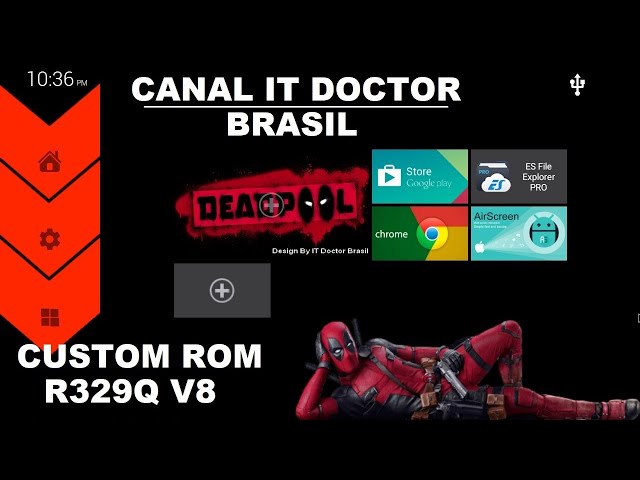 Melhor Rom Firmware R329Q V8.0  MX9 5G SV6256P DeadPool Launcher class=