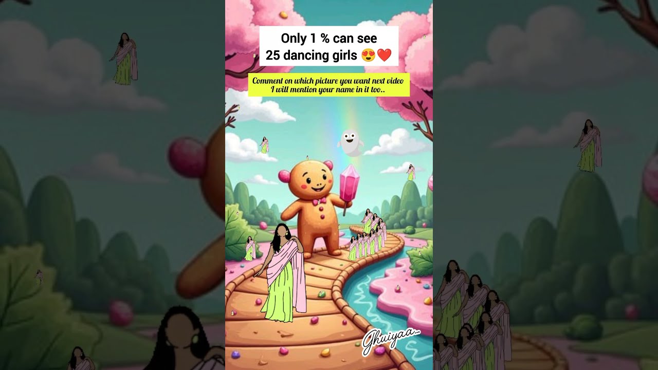 Can You Spot 25 Dancing Girls Trending Viral New Eyechallenge Watermagic Magic Quiztime