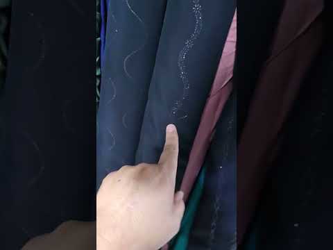 القماش الأسود الجديد موديلات محرم 2025 أقمشة عارف إدريس الشورجه البصره ابي الخصيب قماش أسود حلو