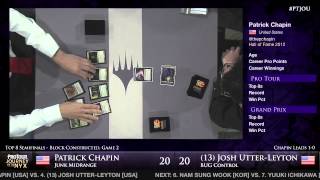 Pro Tour Journey into Nyx - Semifinal - Patrick Chapin vs. Joshua Utter-Leyton