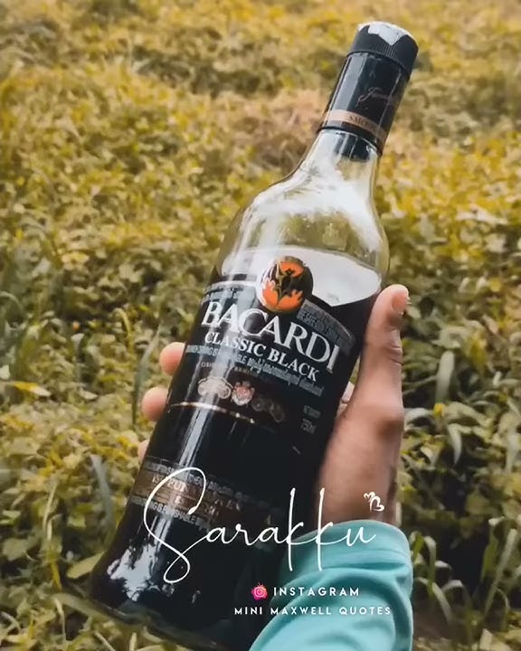 status whatsapp baru..minum..alkohol...Bacardi