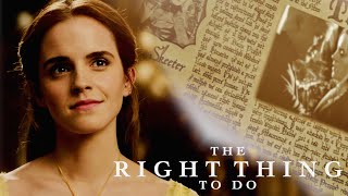The Right Thing To Do | Hermione Granger & Draco Malfoy