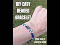 DIY EASY BEADED BRACELET | Wear One or Stack for Style