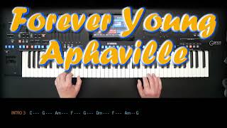 Video thumbnail of "Forever Young - Alphaville, Cover, eingespielt mit titelbezogenem Style auf Yamaha Genos."