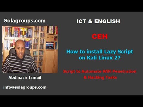 How to Install Lazy Script on Kali Linux 2017.1?