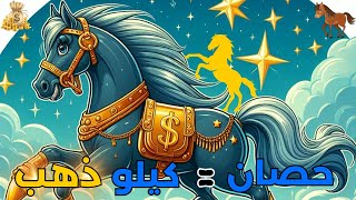 قصة الصدق: عندما يجتمع الملك وتاجر الخيول  قصص للطفال  قصص قبل النوم للاطفال