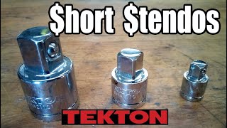 Tekton eXtra Short Socket Extensions Review #tools