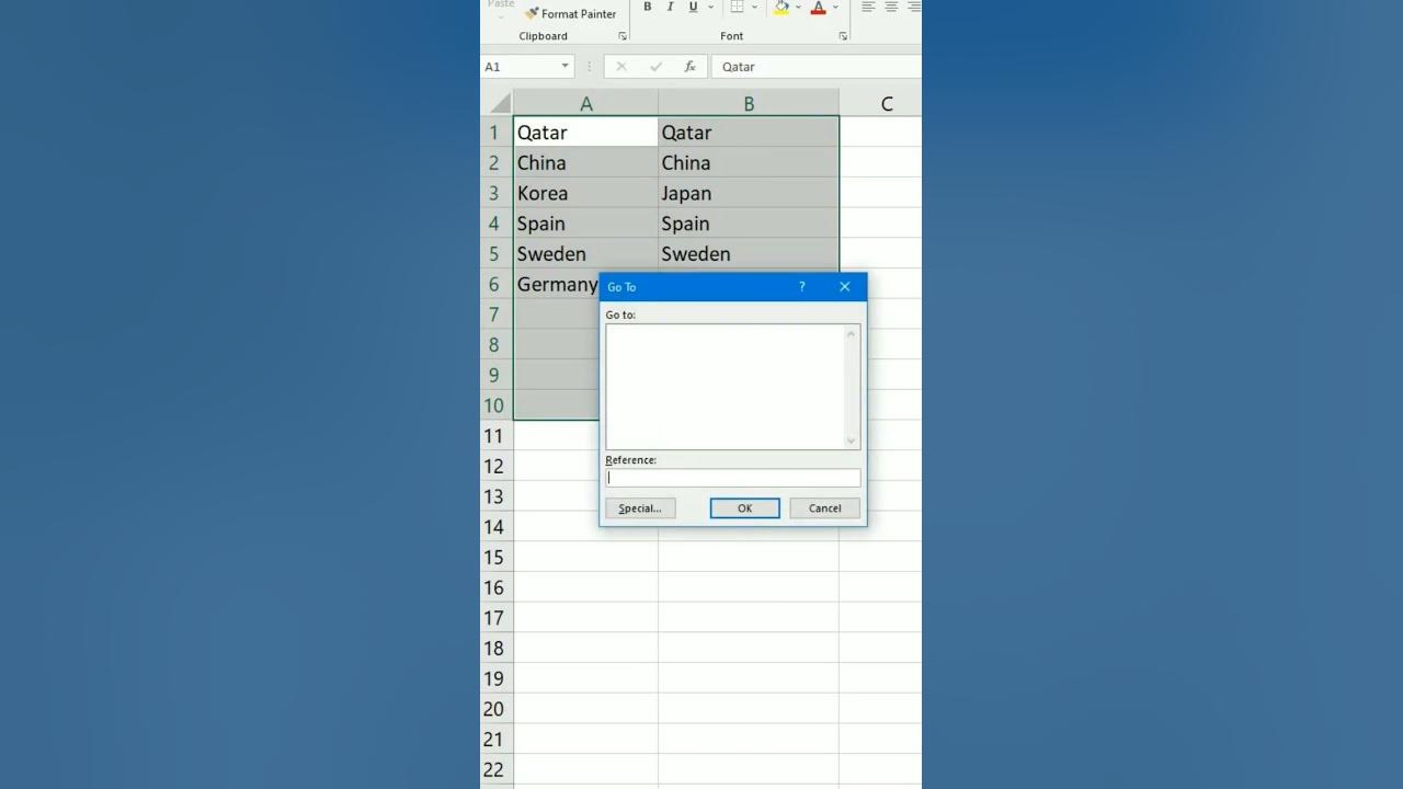 How To Find Same Values In Two Columns Excel