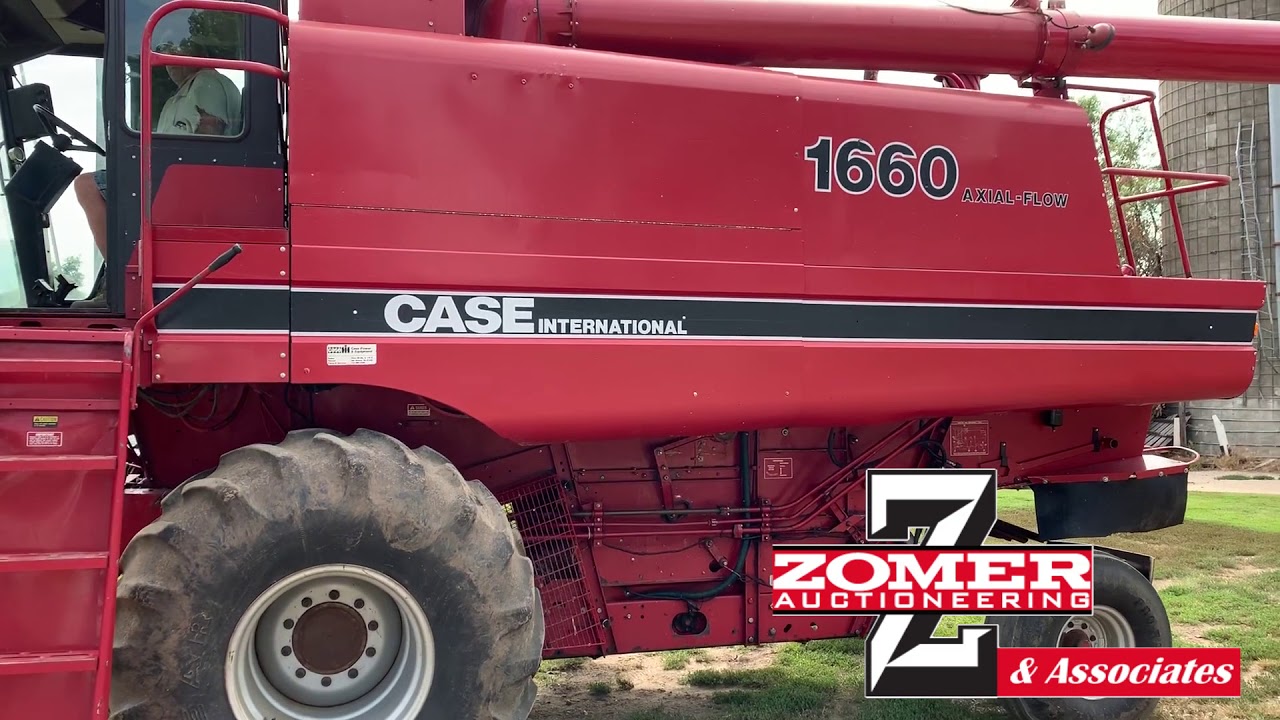 Case IH 1660 Axial Flow Combine sells September 10, 2019