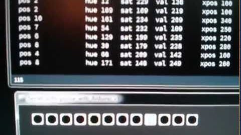 Arduino FastLED data to Processing test #1