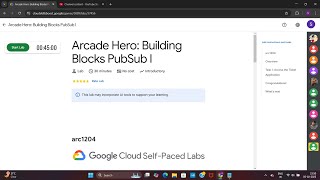 Arcade Hero: Building Blocks PubSub I