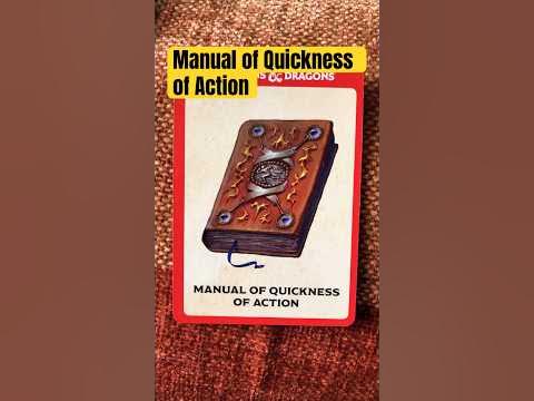 Manual Of Quickness Of Action #dnd #dndshorts #magicitem - YouTube