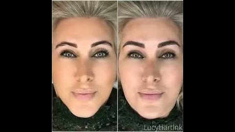 3D Microblading Eyebrow Transformation 9 - Lucy Hart Ink | DTLA