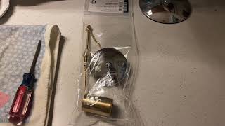 Gerber 97171KT - Tub Drain Stop & Trip Lever Install