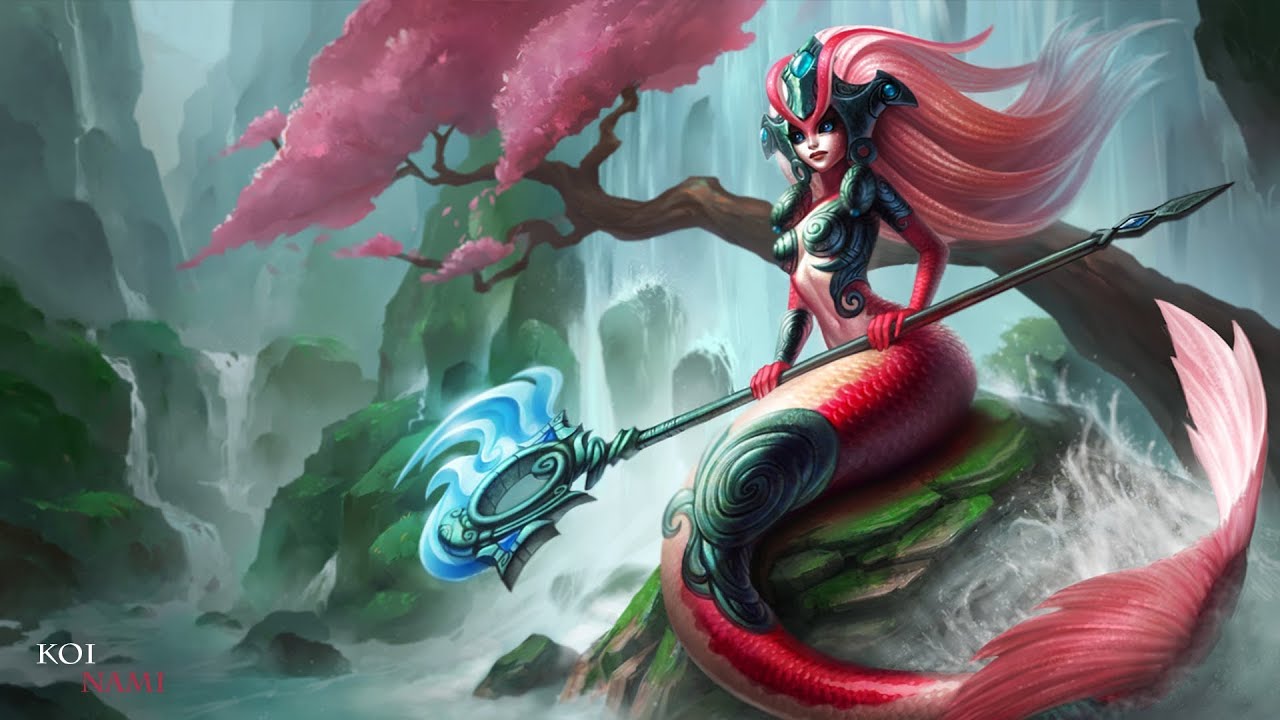 【LOL】PBE日本鯖用ローカライズで ナミ(Nami CV中原 麻衣