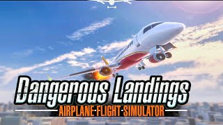 Flight sim dangerous landings gameplay screenshot 3