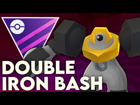 *NEW* DOUBLE IRON BASH MELMETAL IS LIGHTNING FAST IN THE MASTER LEAGUE! | Pokémon GO Battle League