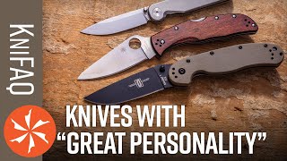 KnifeCenter FAQ #90: Knives with Personality? + DCA Reveals His New Knife