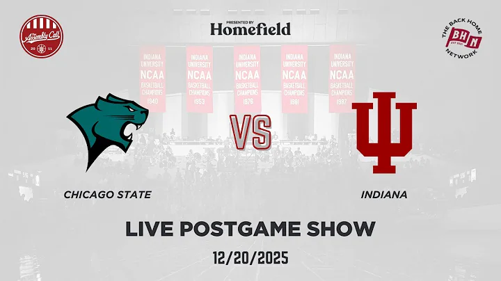 [AC] IU-Chicago State Postgame Show (12-20-25)