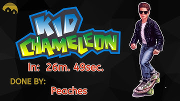 KID CHAMELEON speedrun WORLD RECORD is VERY OLD