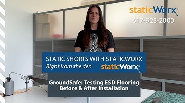 GroundSafe: Testing ESD Flooring Before & After Installation