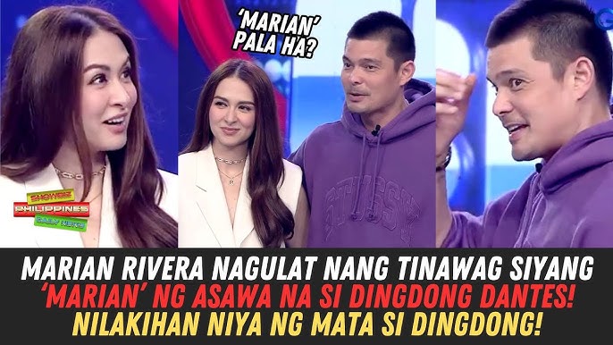 Marian Rivera NAGULAT Nang Tinawag Siyang 'Marian' Ni Dingdong ...