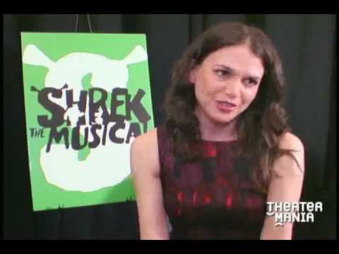 Sutton Foster and the Cast of Shrek The Musical In...