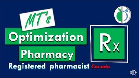 Optimization Pharmacy
