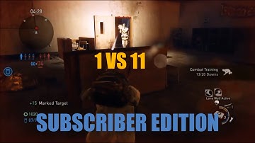 1 vs 11 Comeback (Subscriber Edition) - The Last of Us: Remastered Multiplayer (High School)