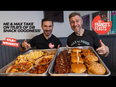 17LB Eating Marathon with @MaxvsFood at DB Shack!