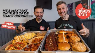 17LB Eating Marathon with @MaxvsFood at DB Shack!
