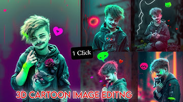 3D Ai Cartoon Image Editing | Discord Trending 3D Cartoon Photo Editing || in hindi full tutorial