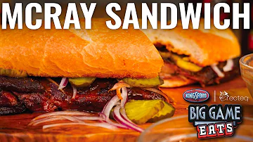 McRay Sandwich | Big Game Eats powered by Kingsford | recteq