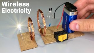 How To Make (WPT) Wireless Power Transmission At Home!!